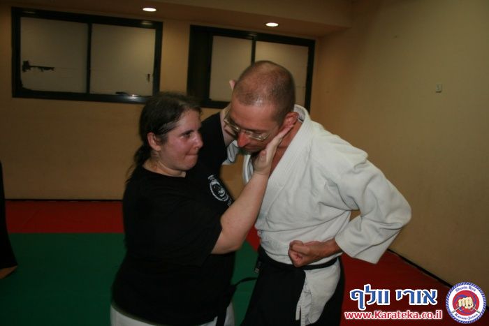 27-7-2009 שיעור משותף עם קבוצת אייקידו של אירית סנסאי