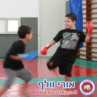 אימון של קבוצות קטנטנים, ילדים, נוער ומבוגרים בדוג'ו אשר בקיבוץ חצור אשדוד, בו לומדים שורין ריו קראטה ג'וטסו