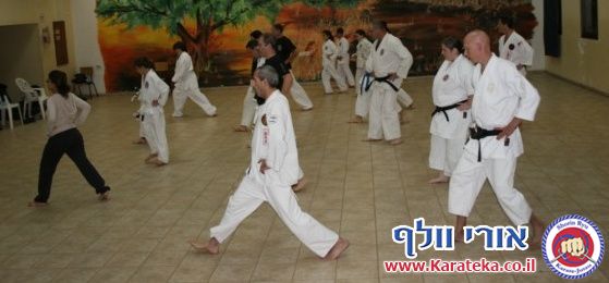 2-3/12/2011 מחנה אימונים של סוף שבוע בהשתתפות מורה אורח מחו''ל. 