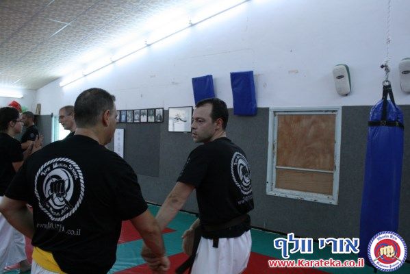 מחנה האימונים התקיים ב 2-3/8/2013 בדוג'ו שבקיבוץ חצור אשדוד. הדגש באימונים היה על אינטנסיביות ואגרסיביות. משך האימון היה 4 שעות. הדגש היה אינסיביות תחת לחץ, ביצוע של תרגילים מובנים כשהגוף והמוח עייפים