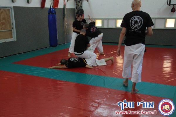 מחנה האימונים התקיים ב 2-3/8/2013 בדוג'ו שבקיבוץ חצור אשדוד. הדגש באימונים היה על אינטנסיביות ואגרסיביות. משך האימון היה 4 שעות. הדגש היה אינסיביות תחת לחץ, ביצוע של תרגילים מובנים כשהגוף והמוח עייפים