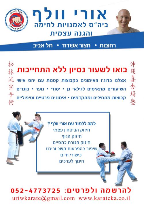 שיעורי קראטה לילדים